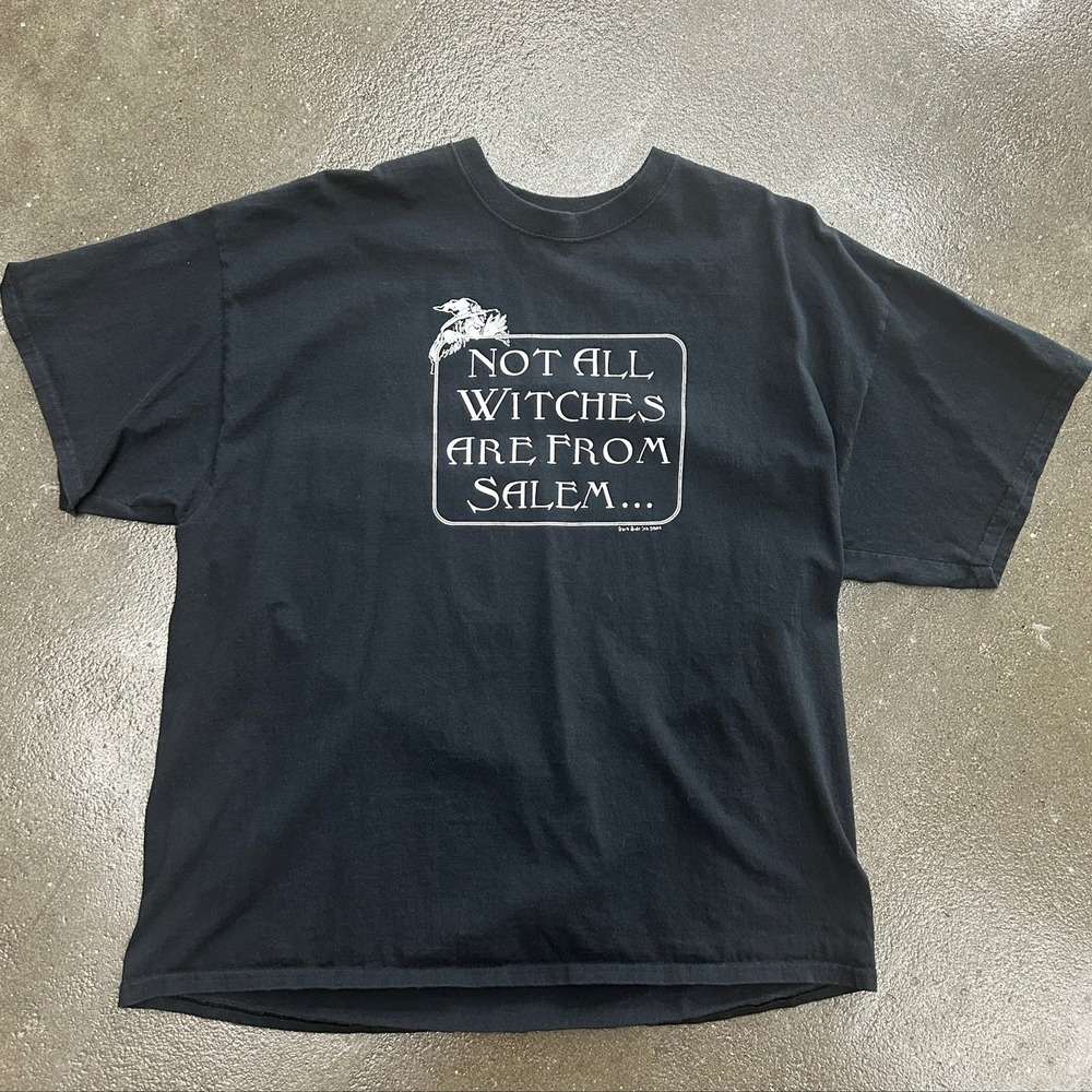 Vintage Y2K Salem Witch Tee